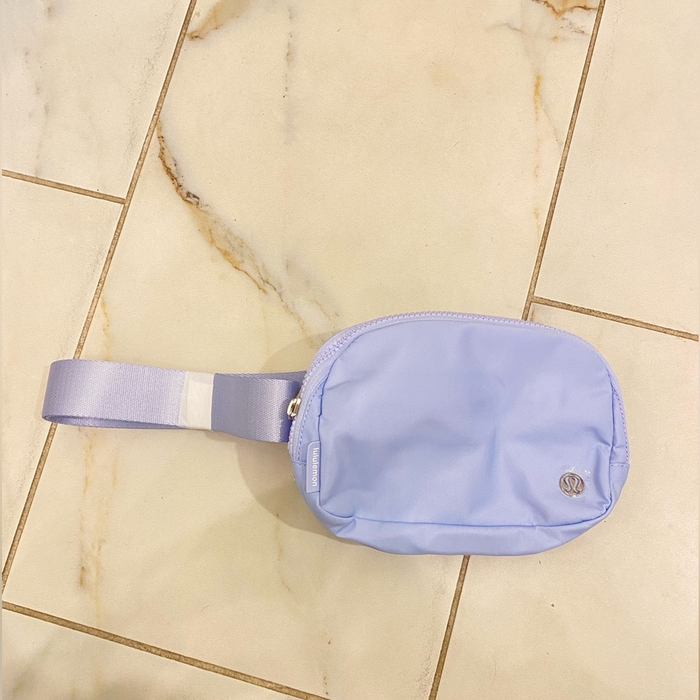 Lululemon Athletic Everywhere Belt Bag pastel bluish purple color